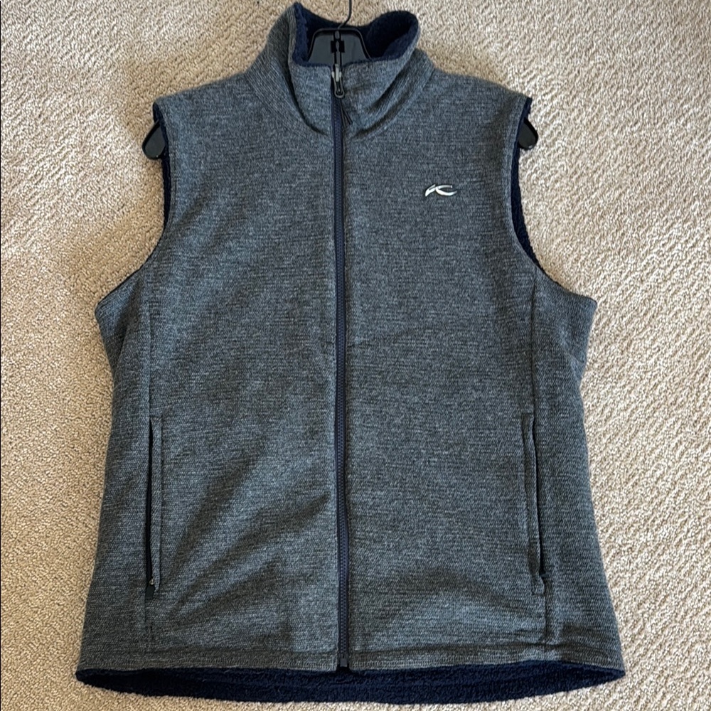 Men’s Gray / Navy Reversible Kjus Vest